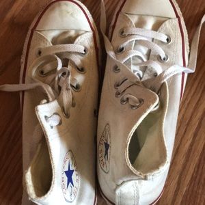 White Converse high top